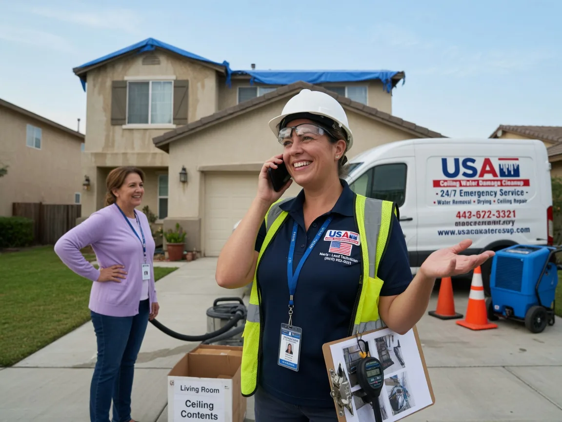 Ceiling Water Damage Restoration Yorkville, CA FAQs
